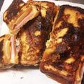 はるるん姫's cooksnap of when they made 甘くないフレンチトースト＊ハム＆チーズ.