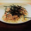 なにぬねにょろん's cooksnap of when they made ツナ缶で ②ツナと納豆おろしスパ.