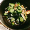 頑張るmama．'s cooksnap of when they made みょうがとじゃこがウマイ♡酢の物.
