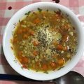 イモージョ's cooksnap of when they made 押し麦のカレースープ✿たっぷり生姜風味.