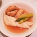 みう731's cooksnap of when they made 簡単早い／白身魚とがんもの煮付け.