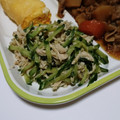 碧きりん's cooksnap of when they made きゅうりと蒸し鶏の塩胡麻油和え.