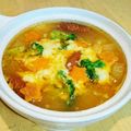 り～たん。's cooksnap of when they made じゃがいもとチーズのキムチ鍋.