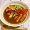ゆにこーん☆'s cooksnap of when they made ♡お肉やわらか簡単スープカレー♡.