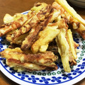 YUKIKI☆'s cooksnap of when they made ☆　ちくわとさつま芋の天ぷら　☆.