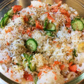丸々だいすけ's cooksnap of when they made 鮭としらすの香味ちらし寿司.