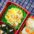 nosso's cooksnap of when they made キャベツ＆チーズ＋えのきだけ.