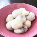 mayohi's cooksnap of when they made 白玉もち粉で餡入り団子を！.