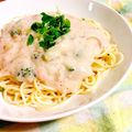 ＊Hanyu＊'s cooksnap of when they made 絶品！たらこクリームパスタ。.