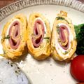 茉莉（まつり）'s cooksnap of when they made お弁当に♪ベーコンとねぎの卵焼き.