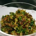 ままキッチン0124's cooksnap of when they made セロリの葉のおかか炒り.
