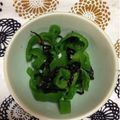 ぽぽきゅ's cooksnap of when they made ★塩昆布とピーマンの和え物★お弁当にも.