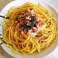 ayakaL7's cooksnap of when they made ツナと大根おろしのさっぱりパスタ.