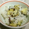toccot's cooksnap of when they made 一手間で美味しい！基本のさつまいもご飯.