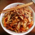 レンジ活用's cooksnap of when they made 簡単♬ じゃがいものきんぴら.
