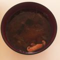 ゆきんこまめ's cooksnap of when they made 中華風!白菜と干し海老のお味噌汁.