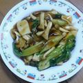 ショコラメロン's cooksnap of when they made エリンギとチンゲン菜のオイスター炒め.