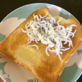 ☆こまっと☆'s cooksnap of when they made しらすトースト♥.