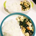 クックBN9BCB☆'s cooksnap of when they made 簡単♪めんつゆでほっこり♪ニラ卵炒り豆腐.