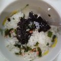クック105KEH☆'s cooksnap of when they made ふりかけで簡単おかゆ.