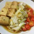 ヌーシ's cooksnap of when they made ❁トマト紅茶香る～白菜のサワー煮びたし❁.