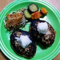 ねむリス's cooksnap of when they made 母の味♡和風ハンバーグ.