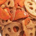 koyumix's cooksnap of when they made 簡単☆レンコンとニンジンのきんぴら.