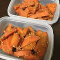 ルナＰボール's cooksnap of when they made 常備菜☆にんじんのごま味噌きんぴら.
