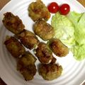 クック5A9RXY☆'s cooksnap of when they made チーズちくわの豚肉巻きカレー風味.