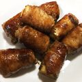 kisakiwi's cooksnap of when they made ちくわでかさ増し肉巻き.