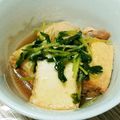 けのはえたさかな's cooksnap of when they made 小松菜と厚揚げの煮物.