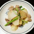 あきのすけ♪'s cooksnap of when they made 豚肉とかぶの炒め物～バターにんにく醤油～.