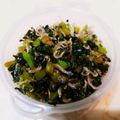 クックるん☆戦隊's cooksnap of when they made 大根の葉っぱで ふりかけ.