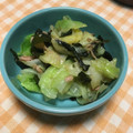 クックGD1LSV☆'s cooksnap of when they made キャベツとワカメとツナの和えもの.