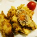 ☆mamingo☆'s cooksnap of when they made 豚肉のごぼう&人参巻 天ぷら.