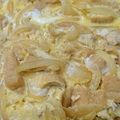 まいここなな's cooksnap of when they made 卵三つと油揚二枚で二歳児大満足卵丼！.