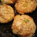 みなたんママ♪'s cooksnap of when they made 本掲載ダイエット、花粉症鳥と蓮根バーグ　.