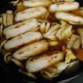 ぴかまりん's cooksnap of when they made フライパンで簡単★手作りきりたんぽ鍋.