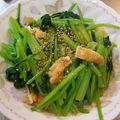 ゆりYO船長's cooksnap of when they made 「かぶの葉の煮びたし」.