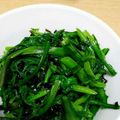 美猫0120's cooksnap of when they made しゅんぎく塩昆布あえ【ＪＡほこた】.