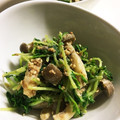 ちづりんも's cooksnap of when they made 簡単★副菜【豆苗としめじの胡麻和え】.