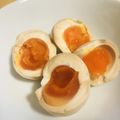 みっきーご飯大好き's cooksnap of when they made すき焼きのタレで作る味付け卵.