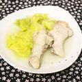 mmameco's cooksnap of when they made ☆鶏ももと白菜の土鍋煮込み☆.