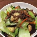 クック3HWKL2☆'s cooksnap of when they made ***青梗菜と茄子の挽肉炒め***.