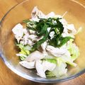 micchily's cooksnap of when they made ささみと白菜のヘルシーサラダ.