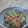 のじまさん's cooksnap of when they made 春菊と金時人参の白和え.