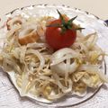 やなつこ's cooksnap of when they made 簡単！もやしと竹輪サラダ.