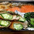 まいてぃん's cooksnap of when they made ご飯が進む♪肉巻きオクラのカレー照り焼き.