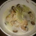 トロトロトロン's cooksnap of when they made 鶏肉と白菜のゆず胡椒ミルク煮.