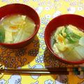 horseland's cooksnap of when they made 食感を楽しむ味噌汁♪　大根消費にも！.